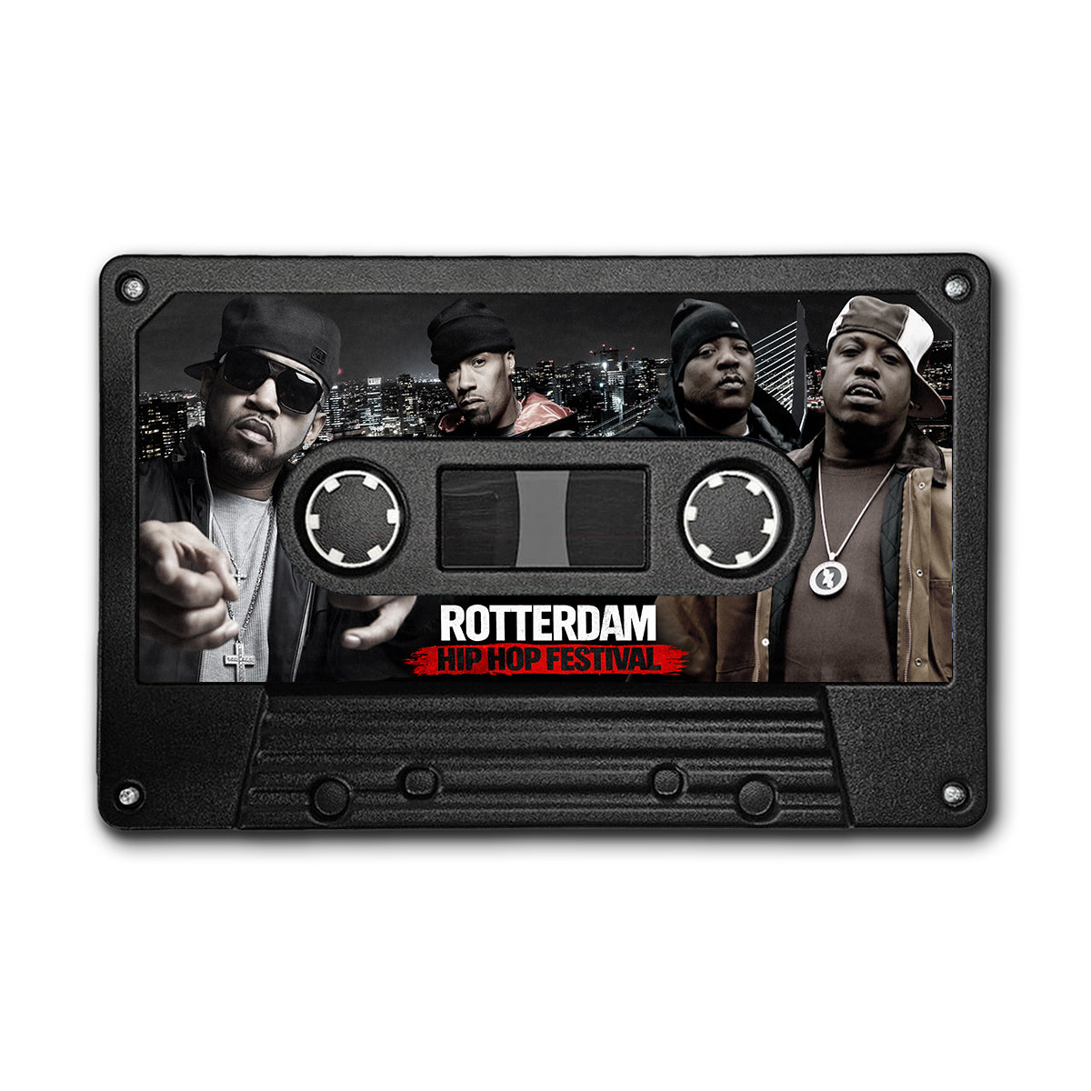 Rotterdam Hip Hop Festival – Retro Tape XL | Limited Edition (60×40 cm)