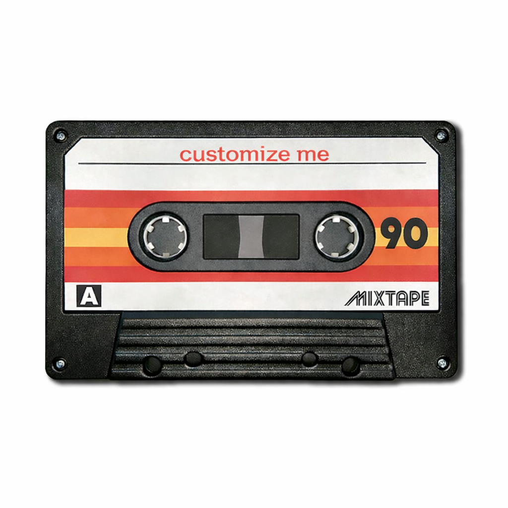 Custom Retro Tape XL Made by Our Designer